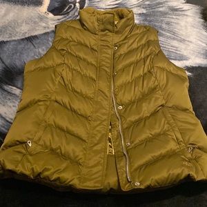 Olive Color Premium Quality Goose Down Vest